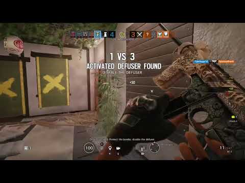1v4 overtime match point clutch!