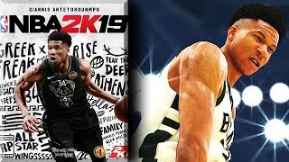 NBA 2K19 Greek Freak ARCHETYPE & Cover Athlete