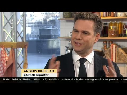 Pihlblad om inställt extra val - Nyhetsmorgon (TV4)