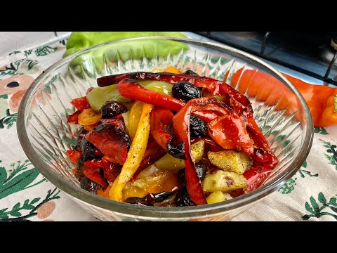 🫑PEPERONATA SICILIANA🫑ricetta al forno😋@and_ros