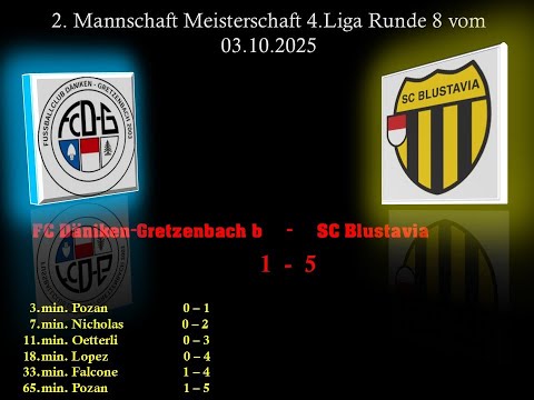 2.Mannschaft Meisterschaft 4.Liga FC Däniken-Gretzenbach b  -  SC Blustavia