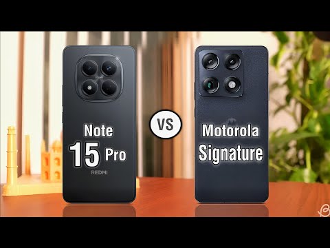 Redmi Note 15 Pro Vs Motorola Signature – Full Comparison!