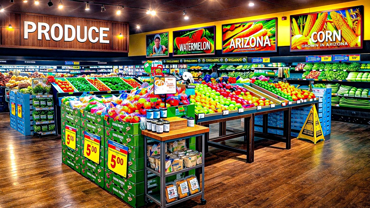 🇺🇸 Discover FRY's — KROGER Supermarket in SCOTTSADLE