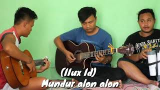Download lagu Gokill!!! Mundur Alon - Alon (IIux ID) cover akustik fingerstyle mp3