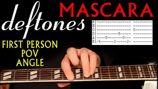 Deftones Mascara POV Guitar Lesson / Guitar Tabs / Guitar Tutorial / Guitar Chords / Guitar Cover