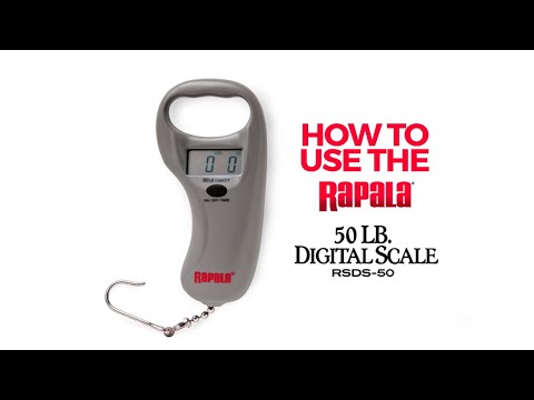 Vídeo Balança Digital Rapala RSDS-25 - 25kg 50Lb