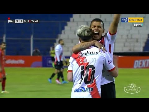 ¡Gol de Nacional Potosí! Cristian Álvarez anota el tercer gol potosino.