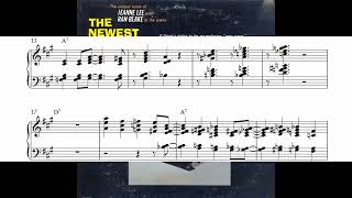 Ran Blake - Evil Blues (accompaniment) - Transcription