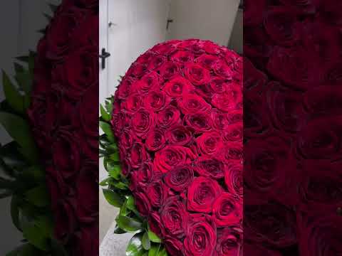 Symbol of Your Love: Heart-Shaped Red Rose Bouquet