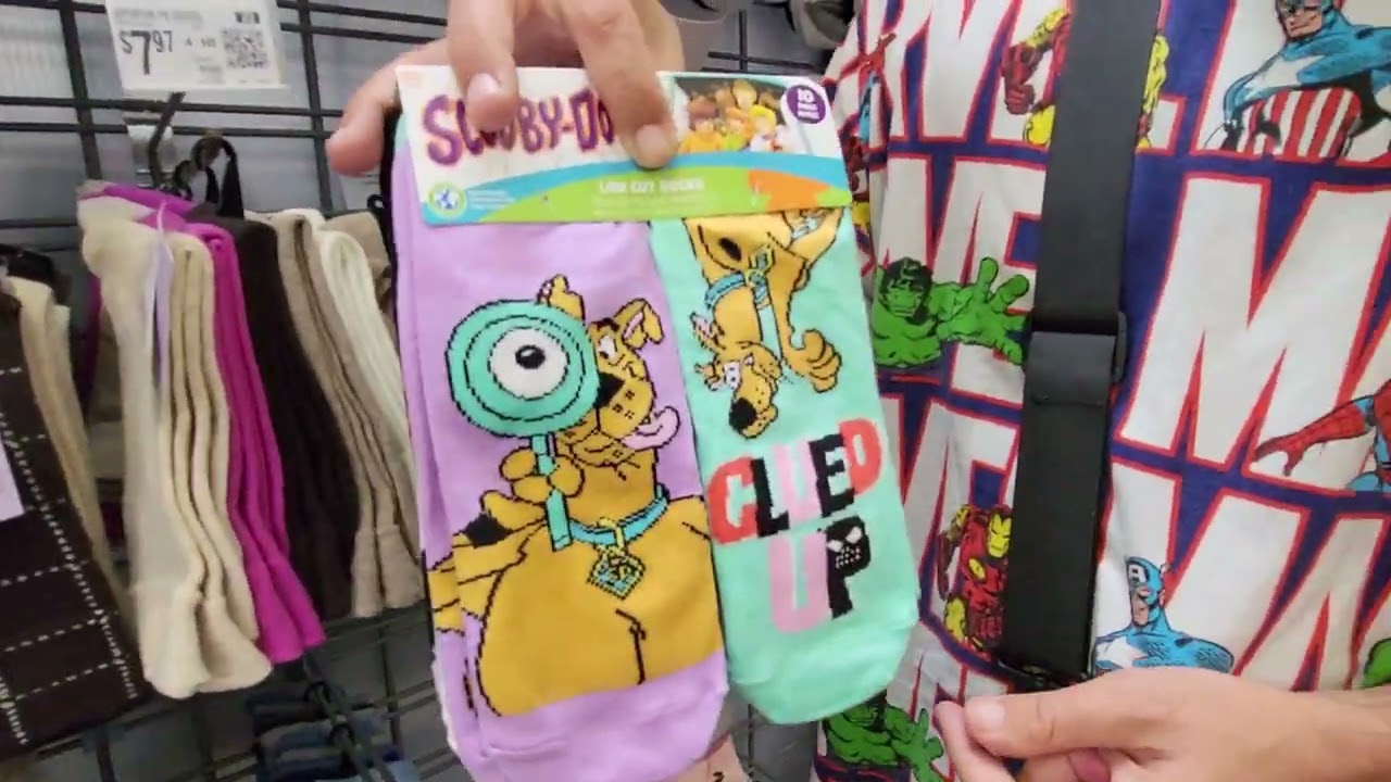 SCOOBY DOO SOCKS - LOW CUT SOCK 10 PACK $14.97 - VELMA DAPHNE AND MONSTERS! - GREAT GIFT IDEAS