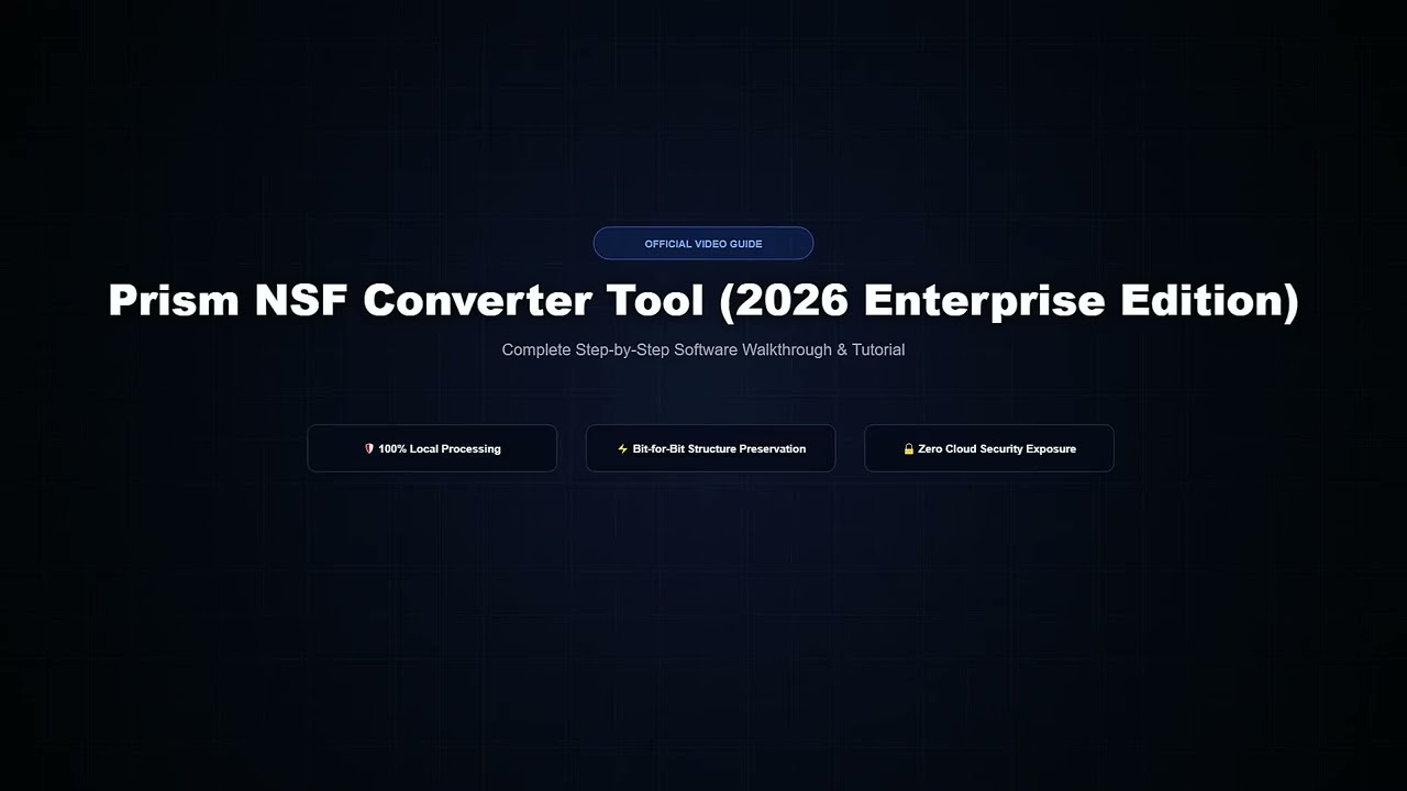 NSF Converter Tool (2026 Enterprise Edition) video guide preview