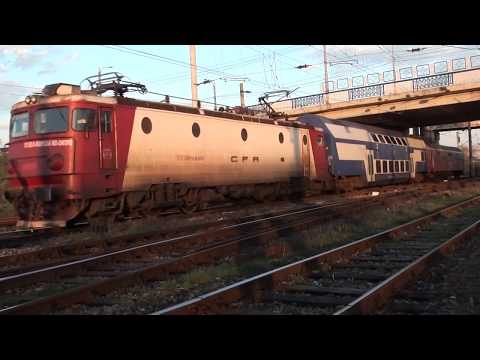 Tren R5423 Adjud - Suceava Nord intra in statia Suceava cu EA912 - 29.03.2017