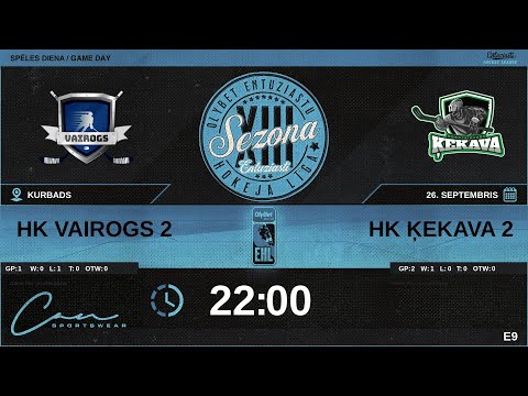 2023 09 26 | HK VAIROGS 2 (VG2) - HK ĶEKAVA 2 (KE2) | E9