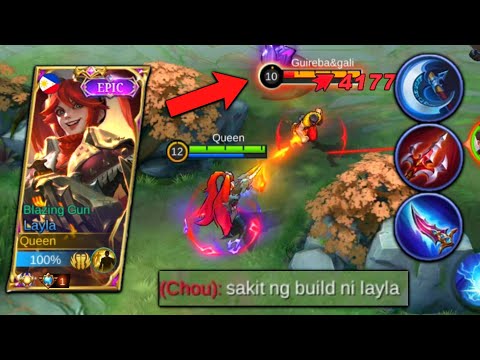 LAYLA NEW BUILD FOR WTF DAMAGE! | Build Top 1 Global Layla