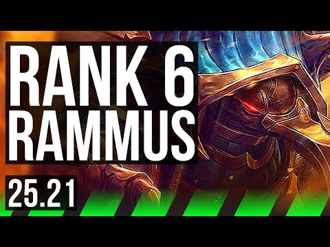 RAMMUS vs VIEGO (JGL) | Rank 6 Rammus | NA Master | 25.21