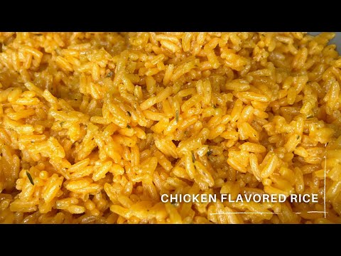 Chicken Flavored Rice | Easy Rice Recipes | How to make Seasoned Rice