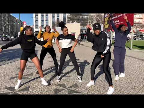 Cypher Girls- Afro Dance ( Os Santiegos ft Fábio Dance - Tira) MakeUp 2020 #2