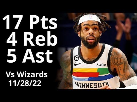 D'Angelo Russell 17 Pts 5 Ast vs Wizards Highlights