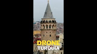 Torre de Glata em Istambul na Turquia | Vista Area