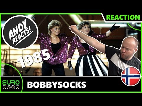 ANDY REACTS! Bobbysocks - 'La Det Swinge' (Norway 1985) EUROVISION WINNER REACTION!