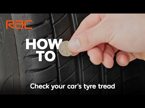 How to check your car's tyre tread – expert advice from the RAC
