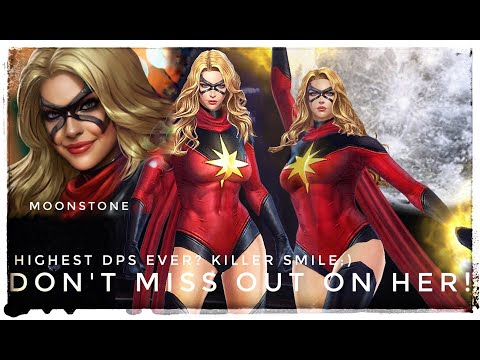 Watch how Moonstone the monster destroys Galactus+DRX+Knull- Crazy fast clears! MARVEL FUTURE FIGHT