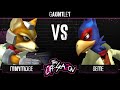 The Off Season 2 - Gauntlet - minymidge (Fox, Captain Falcon) VS Seme (Falco) - SSBM