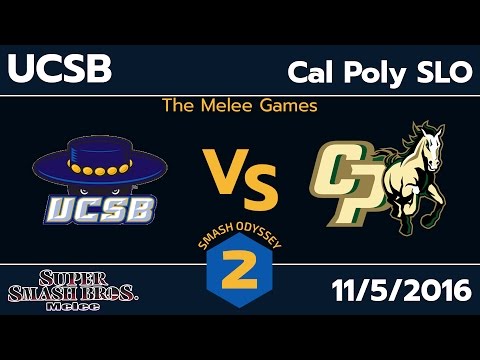 SO2 - UCSB vs. Cal Poly SLO - The Melee Games - Smash Melee