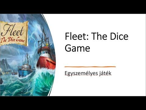 Fleet: The Dice Game - egyszemélyes játék - Robert SoloPlay