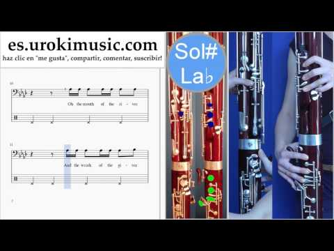 Como Tocar Fagot Imagine Dragons - Mouth Of The River Tablatura Parte#2 um-b927