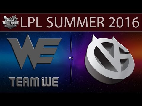 [LoL Highlights] WE vs VG Game 2 | LPL Summer 2016 (12.06.2016) - Team WE vs Vici Gaming