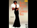 1987 - Nancy Wilson - Live at Carnegie Hall