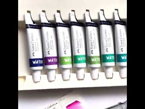 #CreativeStudioWatercolours by Faber-Castell | Unboxing by Prasun Balasubramaniam