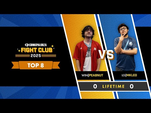 Comicpalooza 2025 - Winners Semis - Peabnut (Megaman) VS MkLeo (Joker) - Super Smash Bros. Ultimate