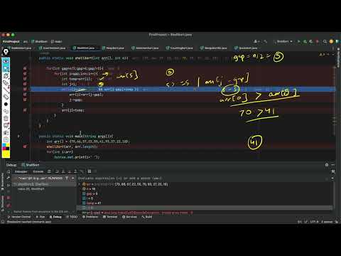 Data Structures And Algorithms Shell Sort Time Complexity Dsa Programming