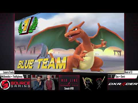 Red Line Smash 89 - Doubles Losers Finals - TheHighwayman + McBenedict vs Denti + Gyo
