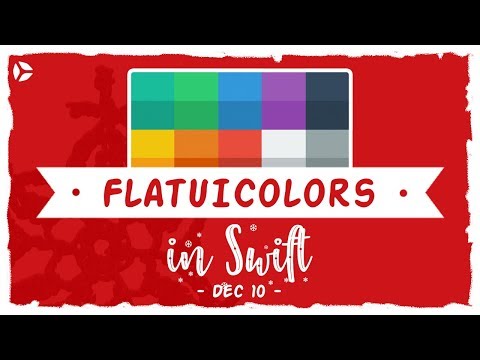 FlatUIColors in Swift and Xcode 10 (EASY)