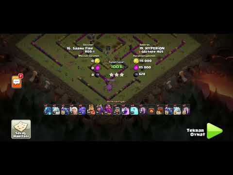 New Th13 Attacks:Ed Pekka Ice Golem Bobat(Yeni Th13 Saldırıları:Yarasa ordusu...)