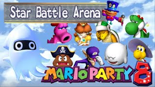 Mario Party 8 STAR BATTLE ARENA with Blooper