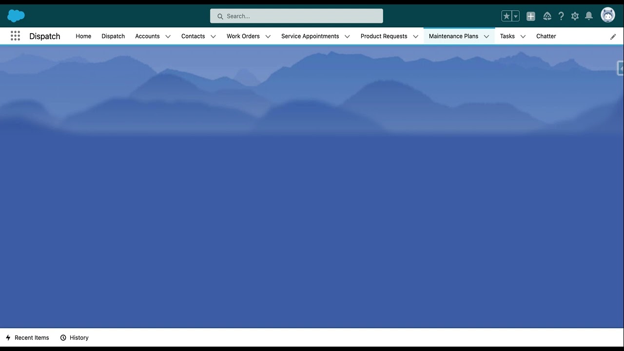 Create A Maintenance Asset