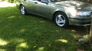 Saab 4 cyl  Engine Coolant Temperature Sensor removal