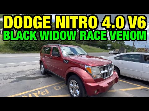 2007 Dodge Nitro 4.0L V6 EXHAUST w/ BLACK WIDOW RACE VENOM!