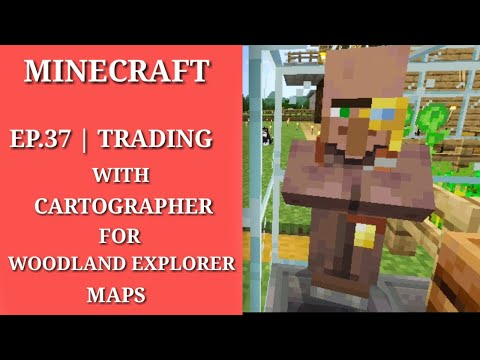 EPIC Minecraft Adventure: Trading for Explorer Maps!
