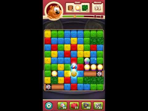 Toon Blast Level 3452 - NO BOOSTERS 🐻🐺🐱 | SKILLGAMING ✔️