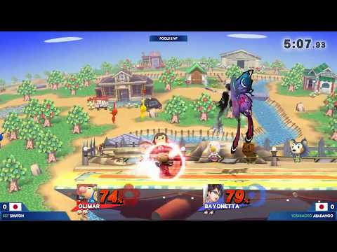 SST | Shuton (Olimar) vs YOSHIMOTO | Abadango (Bayonetta) - R2 Pools