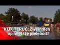 Op Camping Linberg in Molenschot was het ruim 39 graden, maar bij het zwembad was het goed uit te...