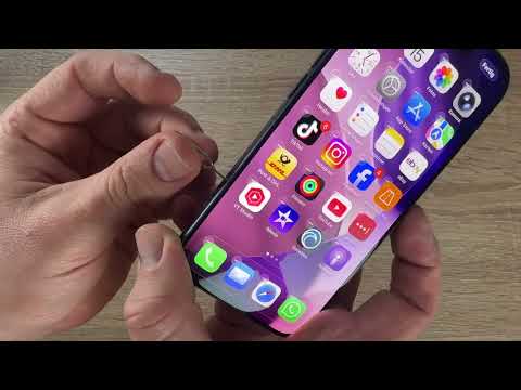 SIM Karte (Nano) wechseln am Apple iPhone 17 Pro - Smartphone Dual eSIM iPhone 17 Pro Max Anleitung