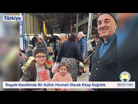 Regaib Kandili Kitap Dağıtımı 2025