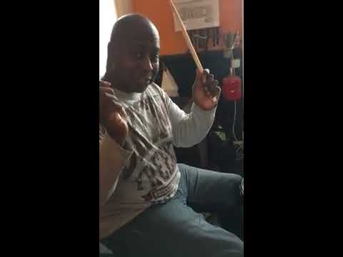 Ralph Rolle - drum lesson