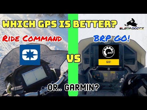 BRP GO! vs Ride Command | Ski-Doo 7.8" Gauge vs. Polaris 7S Display